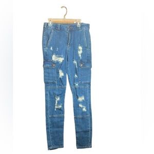 Fashion Nova Don’t push me cargo pants